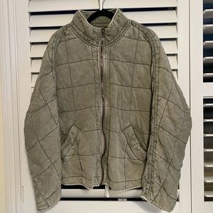 Free People Dolman Quilted Knit Jacket